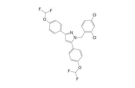 1-(2,4-dichlorobenzyl)-3,5-bis[4-(difluoromethoxy)phenyl]-1H-pyrazole