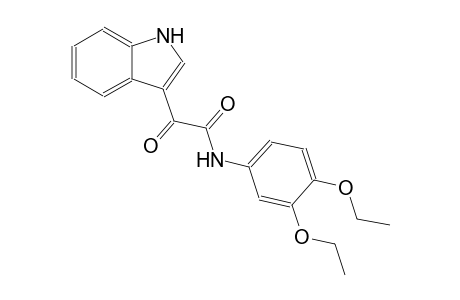1H-indole-3-acetamide, N-(3,4-diethoxyphenyl)-alpha-oxo-
