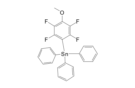 Triphenyl-(2,3,5,6-tetrafluoro-4-methoxy-phenyl)stannane