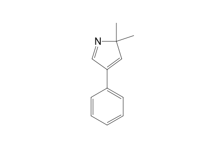 5,5-DIMETHYL-3-PHENYL-2H-PYRROLE