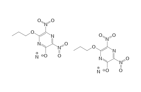 6-PROPOXY-2-HYDROXY-3,5-DINITRO-PYRAZINE-AMMONIUM-SALT