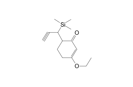 3-Ethoxy-6-(trimethylsilyl-2-propynyl)cyclohex-2-en-1-one