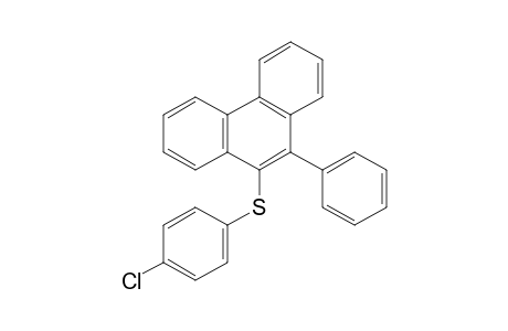 (4-Chlorophenyl)(10-phenylphenanthren-9-yl)sulfane