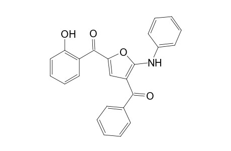 2-{[4-Benzoyl-5-(phenylamino)furan-2-yl]carbonyl}phenol