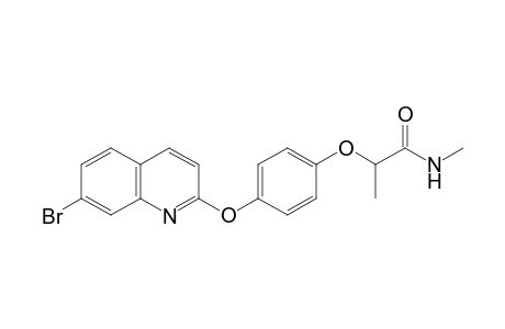 2-{4-((7-Bromo-2-quinolinyl)oxy)phenoxy}propionmethylamide