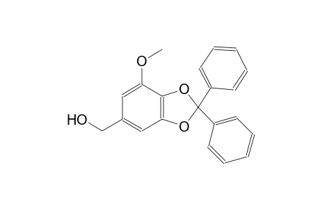 (7-methoxy-2,2-diphenyl-1,3-benzodioxol-5-yl)methanol