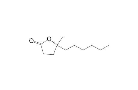 2(3H)-Furanone, 5-hexyldihydro-5-methyl-