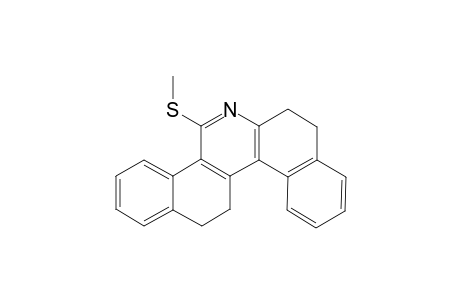 5-(Methylthio)-7,8,13,14-tetrahydrodibenzo[a,i]phenanthridine