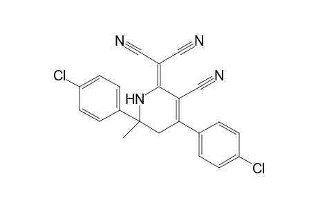 2,4-Bis(p-chlorphenyl)-5-cyanotmethylen-2-methyl-1,2,3,6-tetrahydropyridine