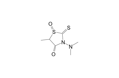 3-Dimethylamino-5-methyl-4-oxothiazolidine-2-thione - S-oxide