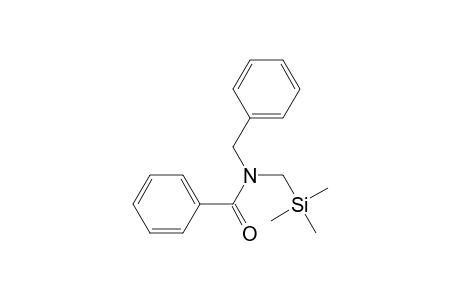 N-(phenylmethyl)-N-(trimethylsilylmethyl)benzamide