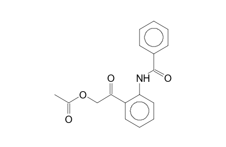 Benzamide, N-[2'-(acetoxymethylcarbonyl)phenyl]-