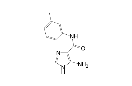 Imidazole-4-carboxamide, N-(3-tolyl)-5-amino-