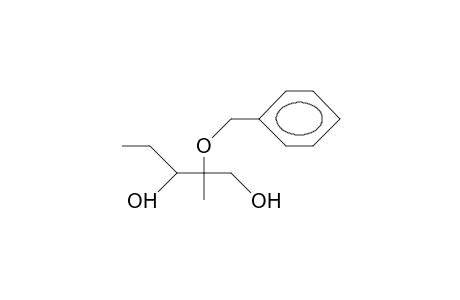 (2Sr, 3RS)-2-benzyloxy-2-methyl-pentane-1,3-diol