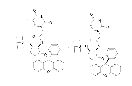 N-[2-(TERT.-BUTYLDIMETHYLSILYLOXY)-5-(9-PHENYL-XANTHEN-9-YLOXY)-CYCLOPENTYL)-1-(THYMIN-1-YL)]-ACETAMIDE