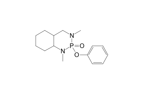 (2R*,4aR*,8aR*/2S*,4aR*,8aR*)-1,3-dimethyl-2-phenoxy-4a,5,6,7,8,8a-hexahydro-4H-benzo[d][1,3,2]diazaphosphinine 2-oxide