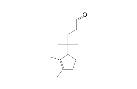 2-CYCLOPENTENE-1-BUTANAL, gamma,gamma,2,3-TETRAMETHYL-