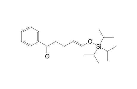 (E)-1-phenyl-5-tri(propan-2-yl)silyloxy-4-penten-1-one