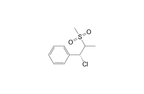 (+)-(1R,2RS)-1-Chloro-2-methylsulfonyl-1-phenylpropane