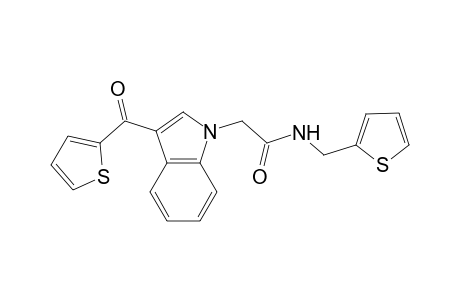 2-[3-(2-thienylcarbonyl)-1H-indol-1-yl]-N-(2-thienylmethyl)acetamide