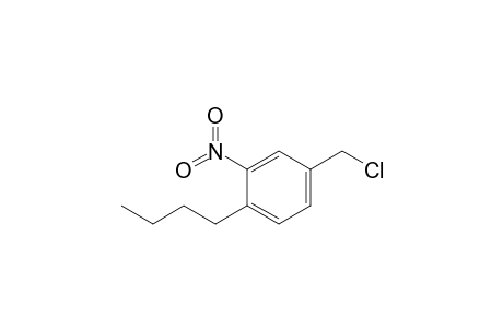 1-Butyl-4-(chloromethyl)-2-nitro-benzene