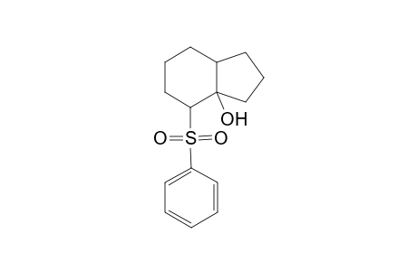 4-(Phenylsulfonyl)octahydo-1H-indan-3a-ol