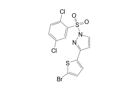Pyrazole, 3-(5-bromo-2-thienyl)-1-(2,5-dichlorophenylsulfonyl)-