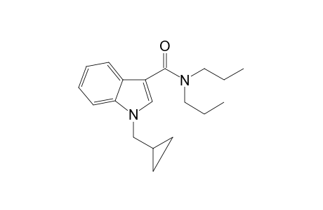1-Cyclopropylmethyl-N,N-dipropyl-1H-indole-3-carboxamide