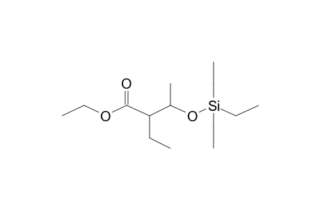 Ethyl 2-ethyl-3-[(triethylsilyl)oxy]butanoate