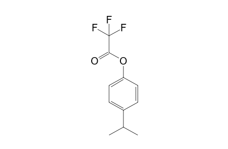 4-(propan-2-yl)phenyl 2,2,2-trifluoroacetate