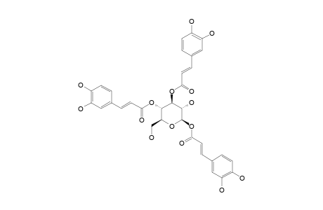 1,3,4-TRI-O-(E)-CAFFEOYL-BETA-D-GLUCOPYRANOSIDE
