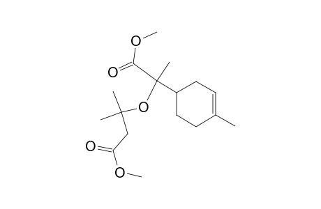 3-Cyclohexene-1-acetic acid, .alpha.-(3-methoxy-1,1-dimethyl-3-oxopropoxy)-.alpha.,4-dimethyl-, methyl ester