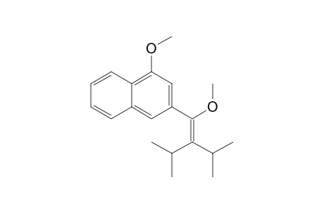 1,1-Diisopropyl-2-methoxy-2-(4-methoxy-2-naphthyl)ethylene