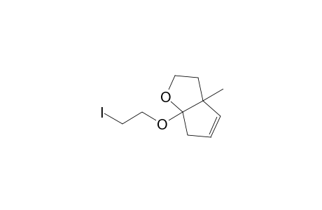 2H-Cyclopenta[b]furan, 3,3a,6,6a-tetrahydro-6a-(2-iodoethoxy)-3a-methyl-