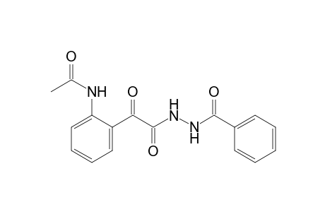 2'-[(2-benzoylhydrazino)glyoxyloyl]acetanilide