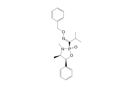 (2R,4S,5R)-2-(1-BENZYLOXYIMINO-2-METHYLPROPYL)-3,4-DIMETHYL-2-OXO-5-PHENYL-2-LAMBDA5-1,3,2-OXAZAPHOSPHOLIDINE