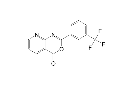 4H-Pyrido[2,3-d][1,3]oxazin-4-one, 2-[3-(trifluoromethyl)phenyl]-