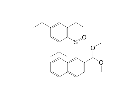 1-(2,4,6-Triisopropylphenyl)sulfinyl-2-naphthaldehyde dimethyl acetal