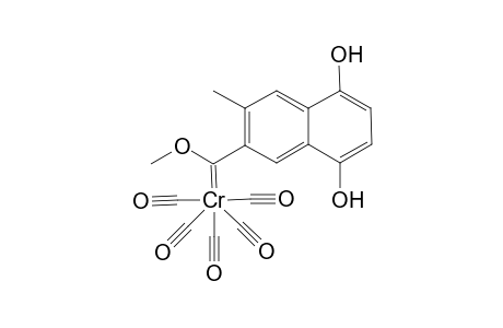 Pentacarbonyl[6-Methyl-1,4-dihydroxy-naphthalene-7-yl-(methoxy)methylene]chromium-