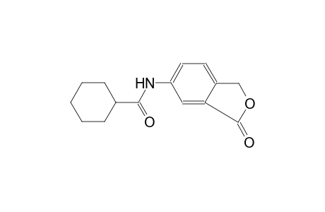 cyclohexanecarboxamide, N-(1,3-dihydro-3-oxo-5-isobenzofuranyl)-