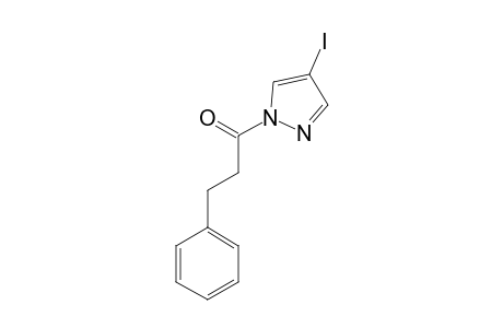 4-IODO-1-(1-OXO-3-PHENYLPROPYL)-1H-PYRAZOLE