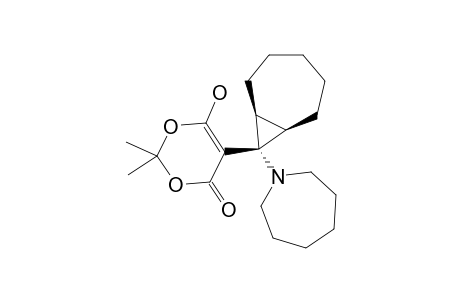 2,2-DIMETHYL-5-(EXO-8-HEXAHYDROAZEPINIO-BICYCLO-[5.1.0]-OCT-8-YL)-4-OXO-4H-1,3-DIOXIN-6-OLATE