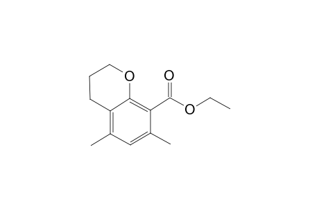 Ethyl 3,4-dihydro-5,7-dimethyl-2H-chromene-8-carboxylate