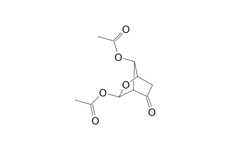 2-Oxabicyclo[2.2.1]heptan-5-one, 3,7-bis(acetyloxy)-, (endo,syn)-(.+-.)-