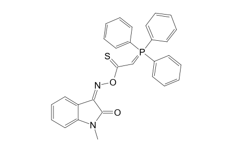 1-METHYL-1H-INDOLE-2,3-DIONE-3-[O-[2-(TRIPHENYLPHOSPHORANYLIDENE)-ETHANETHIOYL]-OXIME]