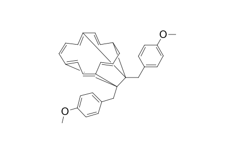 (trans)-15,16-bis(4'-methoxybenzyl)-1,4,8,11-ethanediylidene[14]annulene