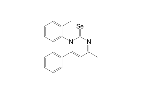 4-Methyl-6-phenyl-1-(o-tolyl)-2[1H]-pyrimidineselenone