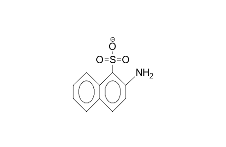 2-Amino-1-naphthalenesulfonic acid, anion