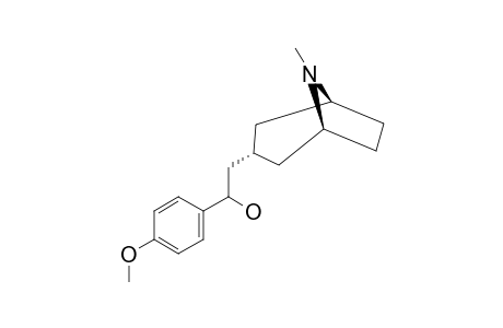 ENDO-2-(TROPAN-3-YL)-1-(4-METHOXYPHENYL)-ETHAN-1-OL