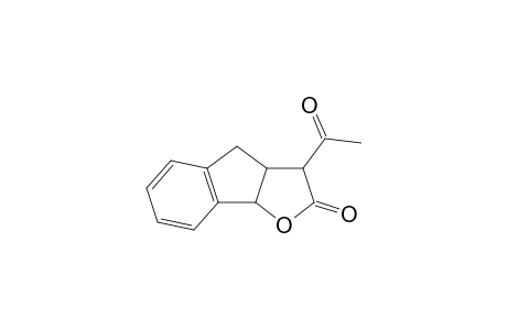 3-Acetyl-3,3a,4,8b-tetrahydroindeno[1,2-b]furan-2-one